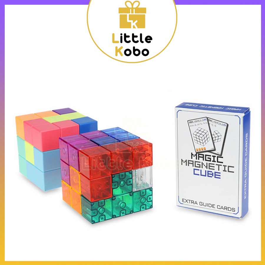 Khối Rubik Lắp Ráp Magic Magnetic Cube YongJun Nam Châm Đồ Chơi Xếp Hình Lắp Ráp