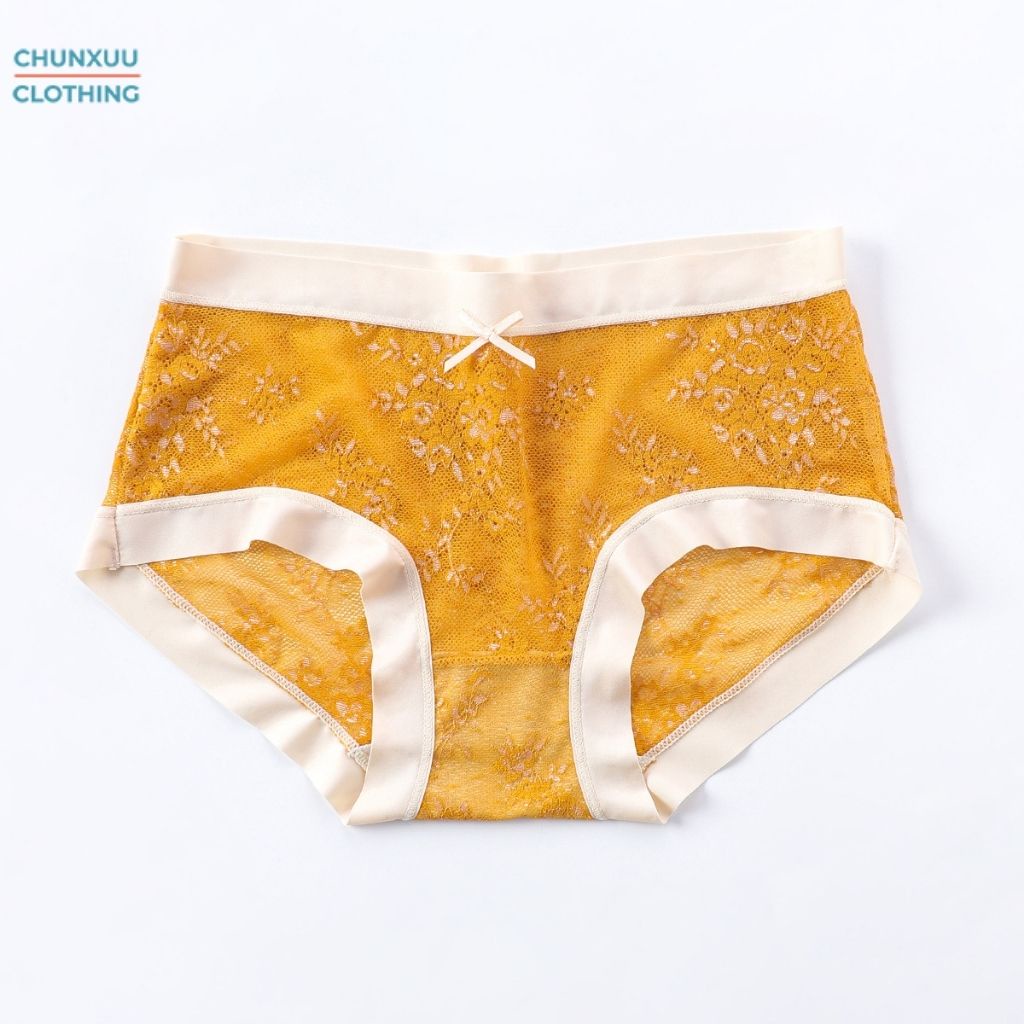 Quần lót ren hoa Chunxxu chất liệu cao cấp phối su lạnh thoáng khí - QC56