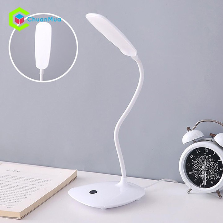 Đèn Học Để Bàn Siêu Sáng Mini Tiện Lợi Có Thể Uốn Cong, Chống Cận Thị _ Đèn Led Đọc Sách