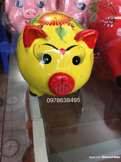 Heo đất gốm sứ Bát Tràng