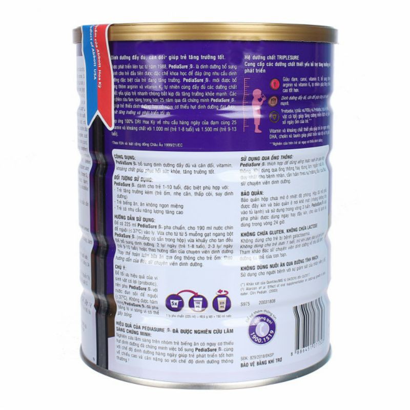 Sữa Pediasure 850gr