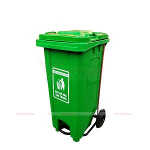 *Giảm giá sốc* thùng rác nhựa 120 lít - thùng rác y tế 120L - thùng rác công cộng - thùng rác gia đình