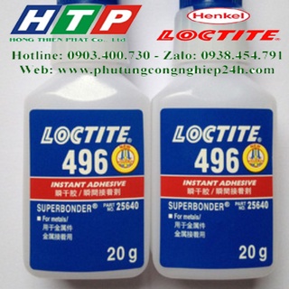 Hướng dẫn sử dụng keo loctite 496 - 20gr