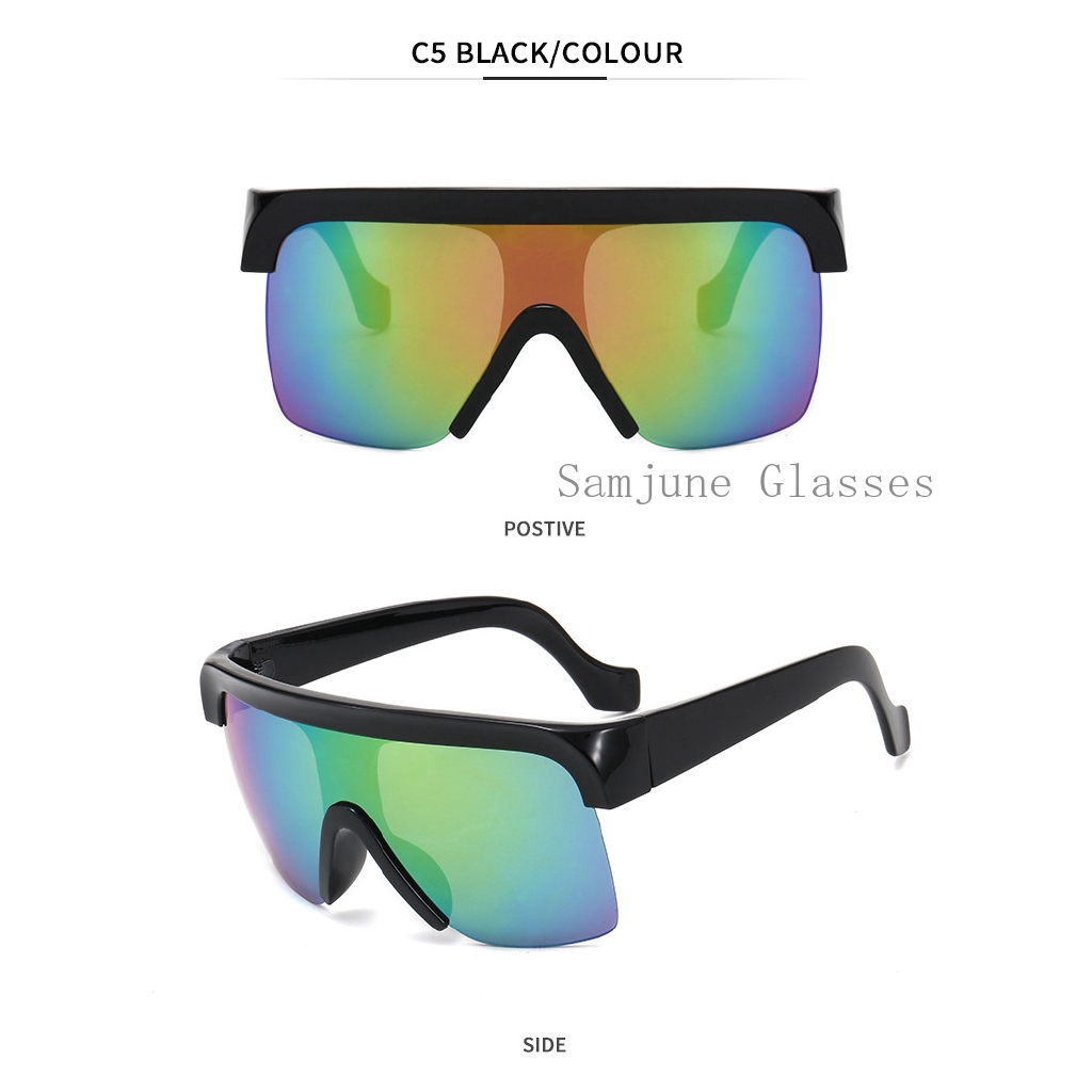 Kính mát SAMJUNE gọng cỡ lớn phong cách thời trang cá tính sang trọng dành cho cả nam và nữ