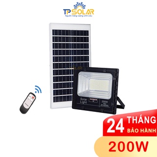 Đèn Pha Năng Lượng Mặt Trời Jindian, Công Suất 200W (Bản Nâng Cấp)