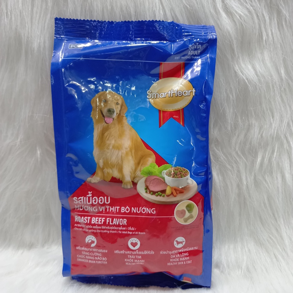 Thức ăn cho chó trưởng thành Smart Heart 1,5kg