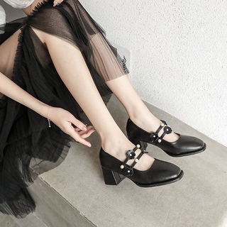 Giày búp bê mũi vuông thời trang nữ tính