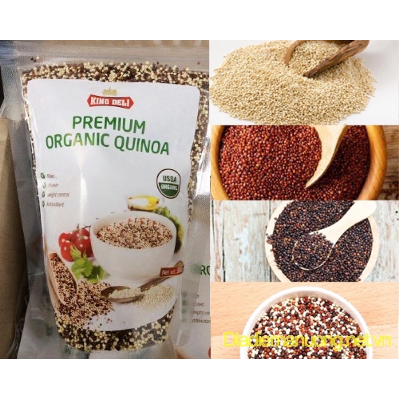 Hạt diêm mạch Quinoa King Deli 100g (Tách từ túi 500g)