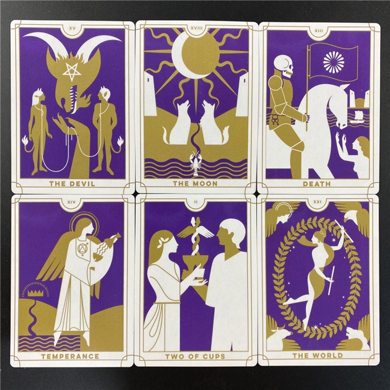 Bộ Bài Tarot Phiên Bản Bí Ẩn Tiếng Anh Cho Bữa Tiệc Gia Đình Astrology