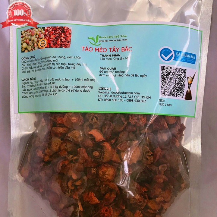 Bán sỹ táo mèo khô - đặc sản tây bắc gói 1kg