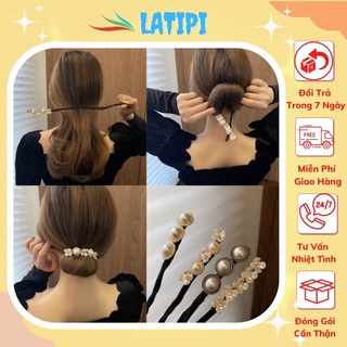 Thanh Búi Tóc 💖Thanh Kẹp Uốn Tóc Đa Năng💖 Tạo Kiểu Tóc Hiện Đại Hàn Quốc Cao Cấp ST02