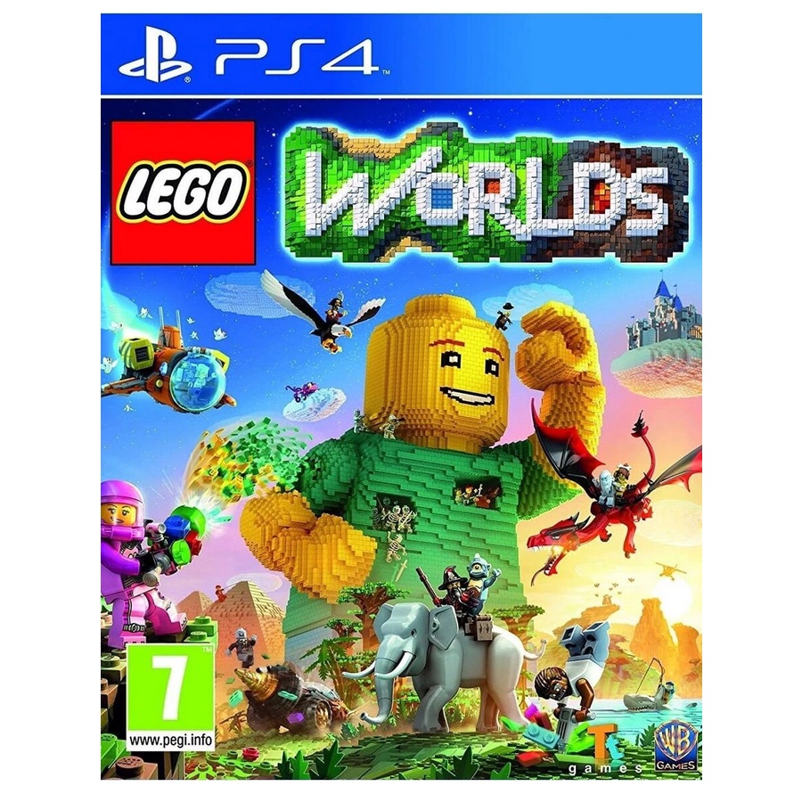 Đĩa Game Ps4 Lego Worlds