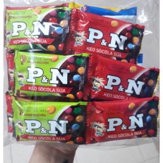 Bịch 30 gói kẹo socola phạm nguyên P&N