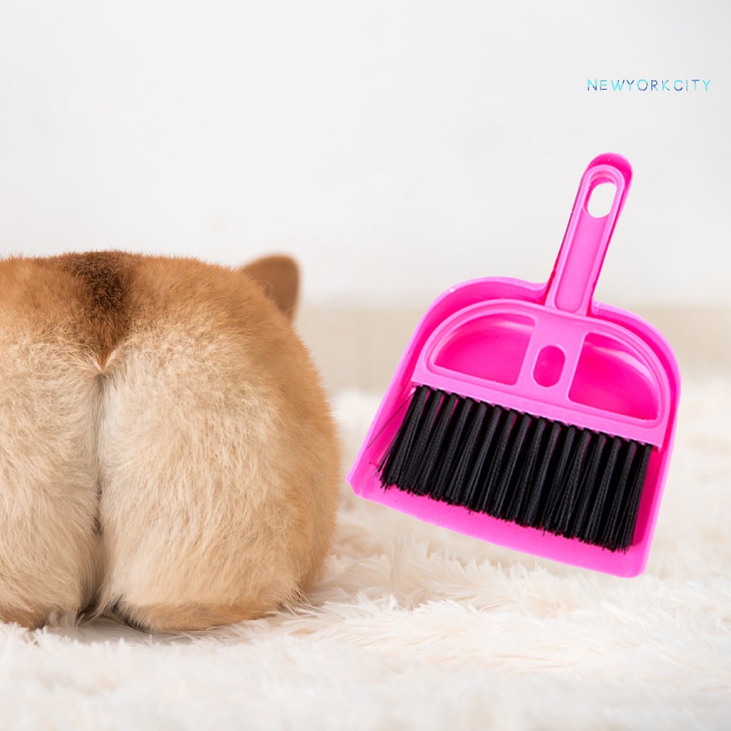 1 Bộ Chổi Quét Dọn Mini Cầm Tay Màu Sắc Ngẫu Nhiên