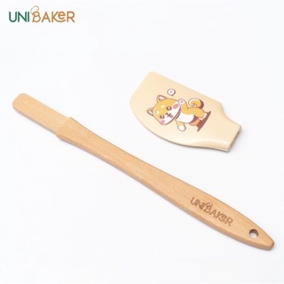 Spatula Unibaker / Phới dẹt silicon 32cm
