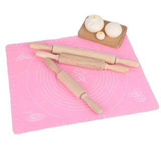 Thanh Cán Bột Bằng Gỗ Size 20cm