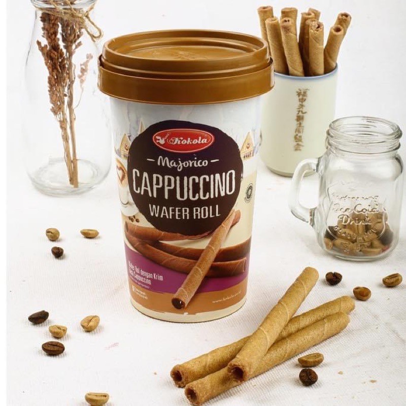 Bánh Quế Majorico Wafer Roll Kokola Hũ 120g | BigBuy360 - bigbuy360.vn