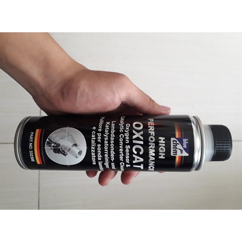 Oxicat Bluechem vệ sinh bầu lọc khí thải máy xăng