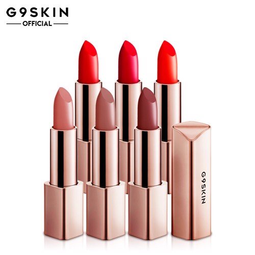 Son Thỏi Lì Chất Siêu Mịn, Thiết Kế Siêu Xịn G9Skin First V-Fit Lipstick