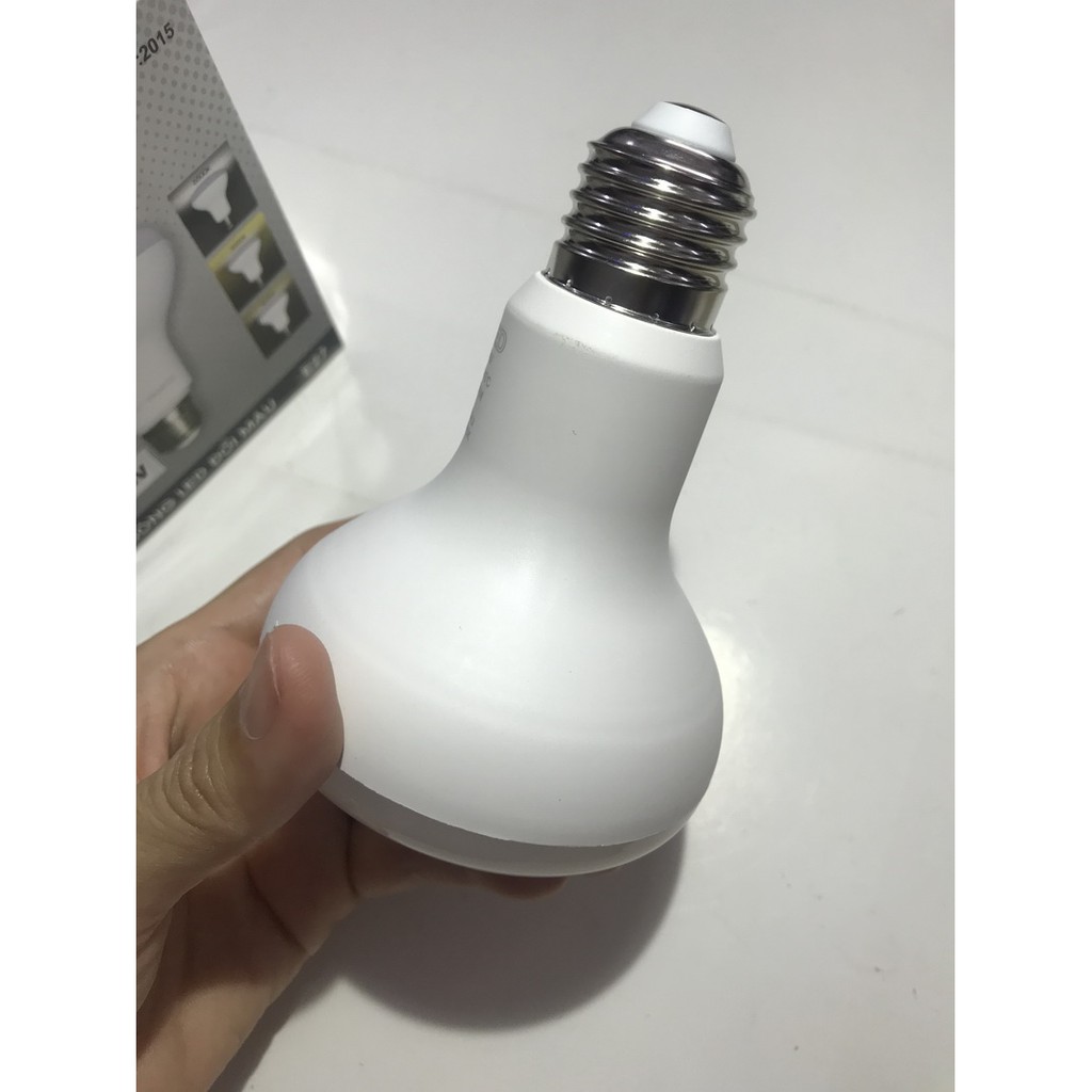 Bóng đèn led R80 Duhal 12W, đổi màu 3 chế độ