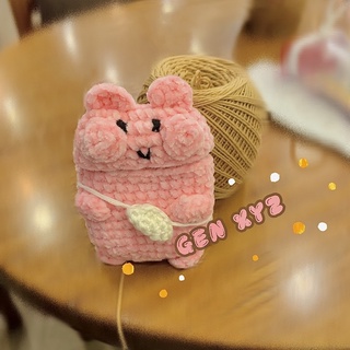 Case airpods 1,2 bằng len Handmade/Ốp bảo vệ tai nghe bằng len Handmade GEN XYZ