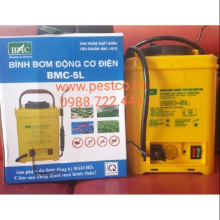 Bình phun điện 5Lít BMC