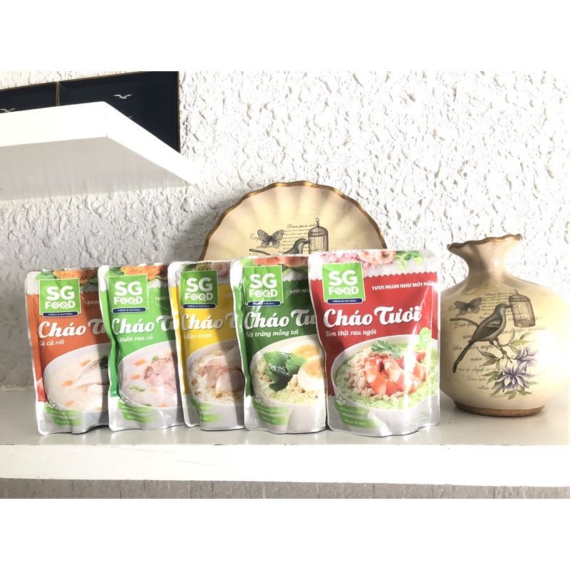 combo 10 gói cháo tươi 270gr