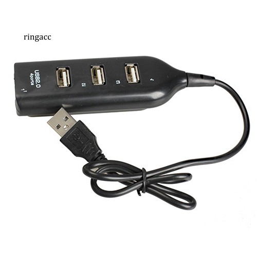 Bộ Chia 4 Cổng Usb 2.0 Tốc Độ Cao Cho Laptop Pc