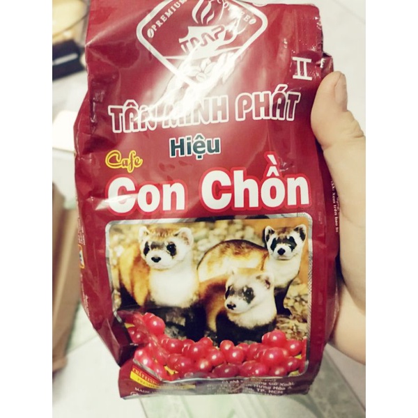 Cafe pha phin Con Chồn Tân Minh Phát II 500g