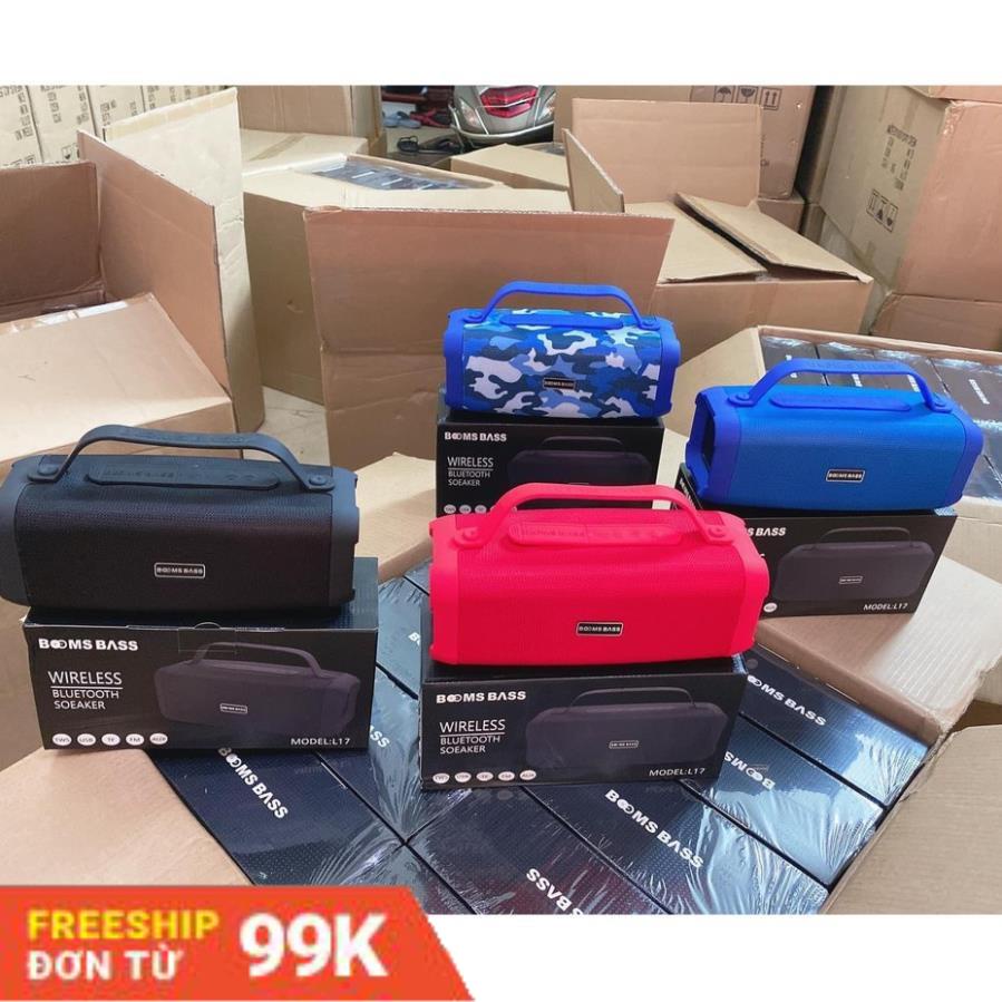 Loa Bluetooth Booms Bass L17 - ÂM THANH SỐNG ĐỘNG