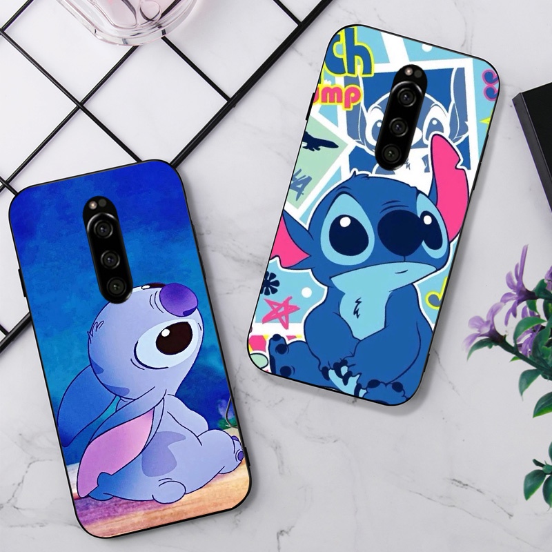 Ốp Điện Thoại TPU Mềm Hình Stitch Và Stitch Mới Cho Sony Xperia 1 XZ4 SOV40 802SO SO-03L J9110 6.5"
