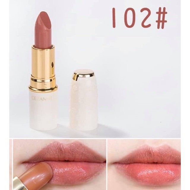 Son lì Cezanne LASTING LIP COLOR N Nhật Bản  [102, 105, 205, 407, 501, 504]