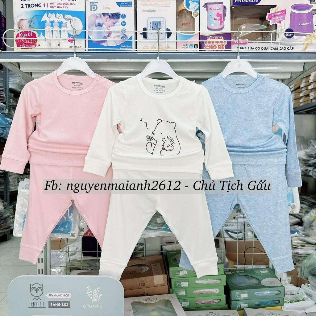 Nature Wear Bộ Dài cho bé siêu mềm mịn