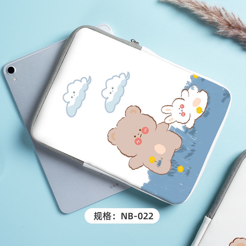 Túi Đựng Laptop 13 Inch Chống Thấm Nước Họa Tiết Hoạt Hình Cho MacBook Air Pro Ratina Xiaomi HP Dell Acer Notebook 11 12 13 14 15 Inch