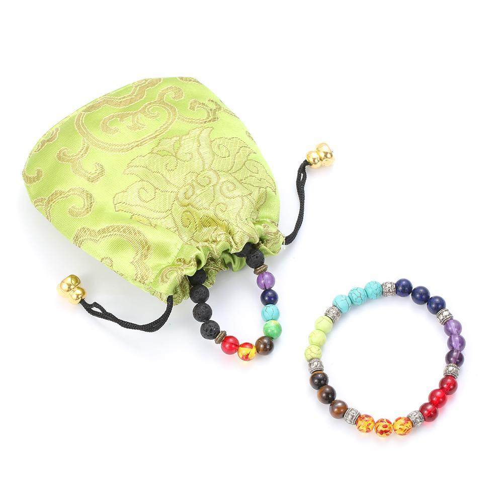 KUNHEV Túi Thơm May Mắn Bằng Lụa Thêu Họa Tiết Dễ Thương Dùng Làm Quà Tặng /