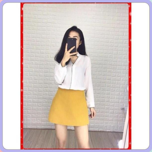 Chân váy công sở Chân váy chữ A chất tuyết Hàn dày dặn, mềm mát dễ kết hợp đồ, lên phom đẹp-( Hàng Cao Cấp ) | BigBuy360 - bigbuy360.vn