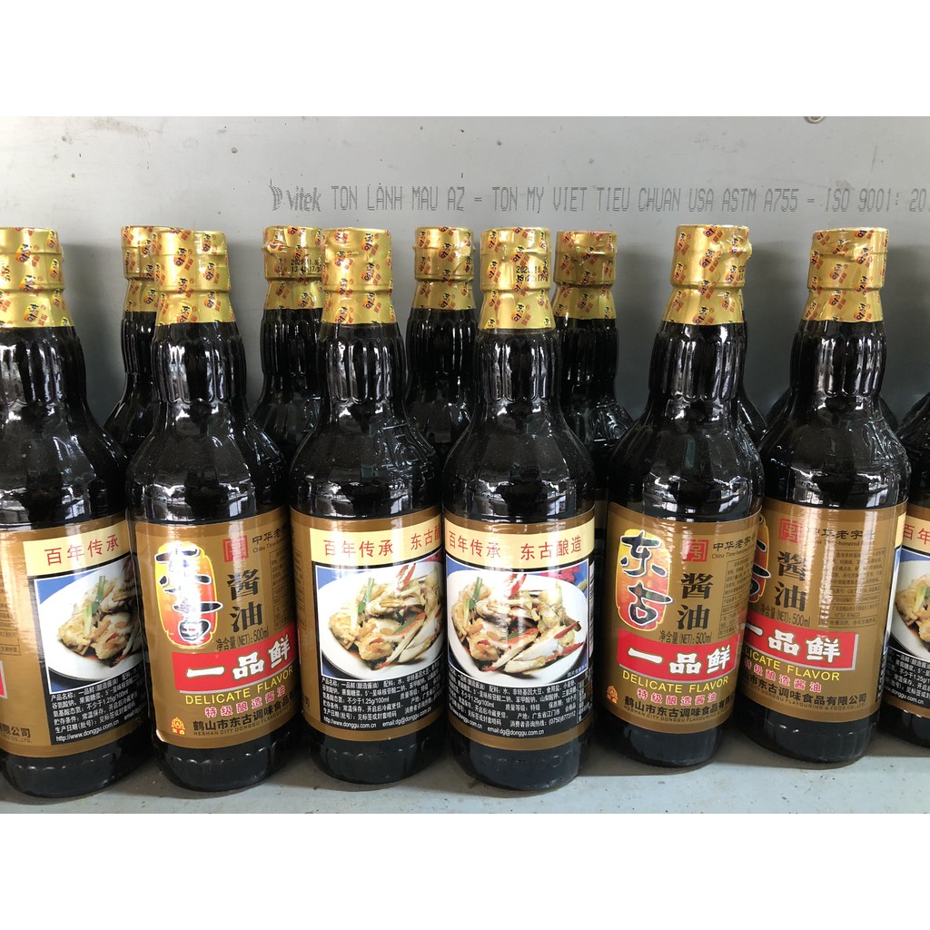 Xì Dầu Càng Cua Nhất Phẩm Tiên 500ml Date Mới, Xì dầu Trung Quốc HÀNG CHÍNH HÃNG LOẠI 1