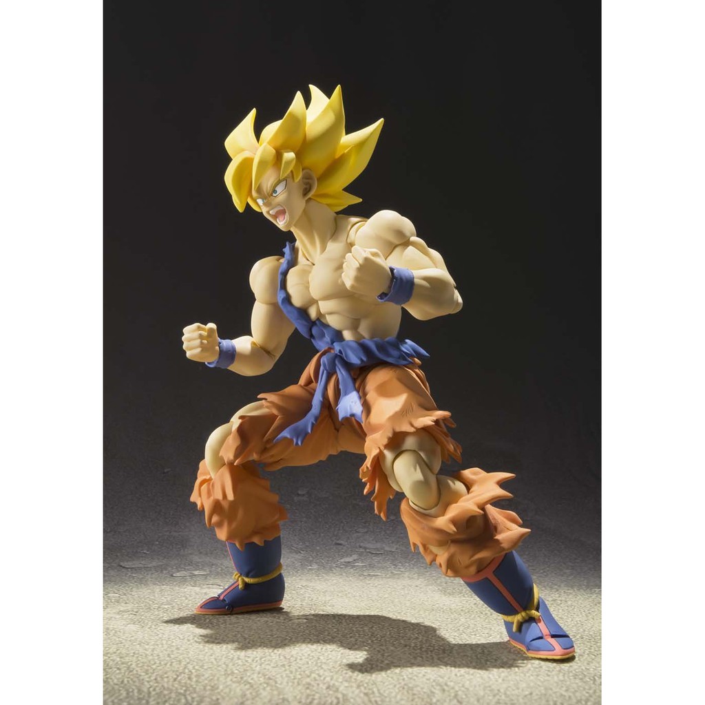 Mô hình chính hãng SHF Bandai Dragon Ball Z Super Saiyan Goku Super Warrior Awakening