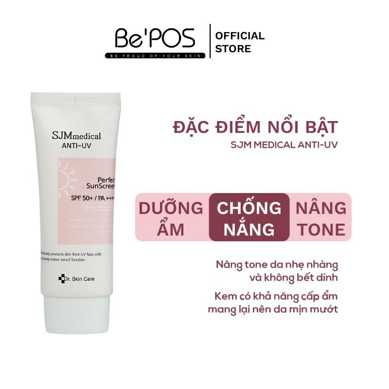 KEM CHỐNG NẮNG SJM 60ML - DR.SKINCARE