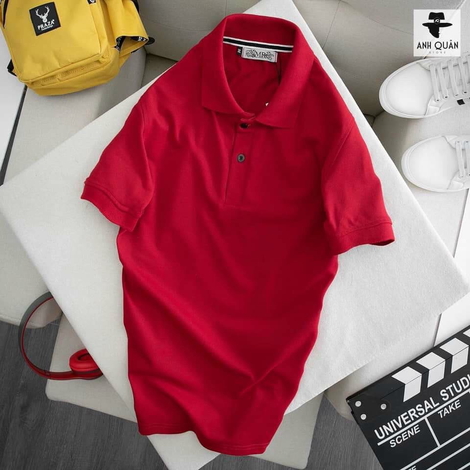 Áo Polo nam thun trơn cao cấp, thiết kế thời trang, cổ trụ, màu sắc trẻ trung năng động.