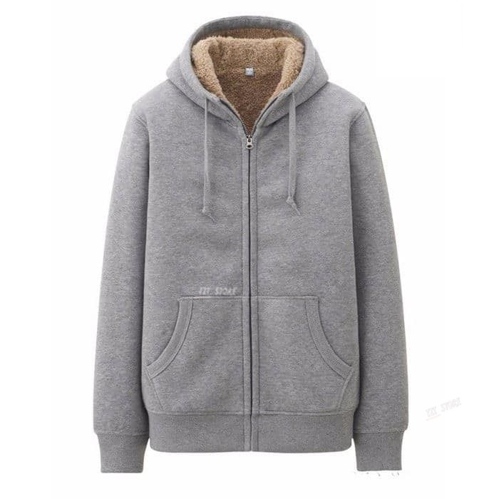 Áo Khoác Hoodie Zip Nam Nữ Unisex Khóa Kéo Tiện Lợi Lót Lông Cừu Siêu Ấm Thiết Kế Trẻ Trung Năng Động