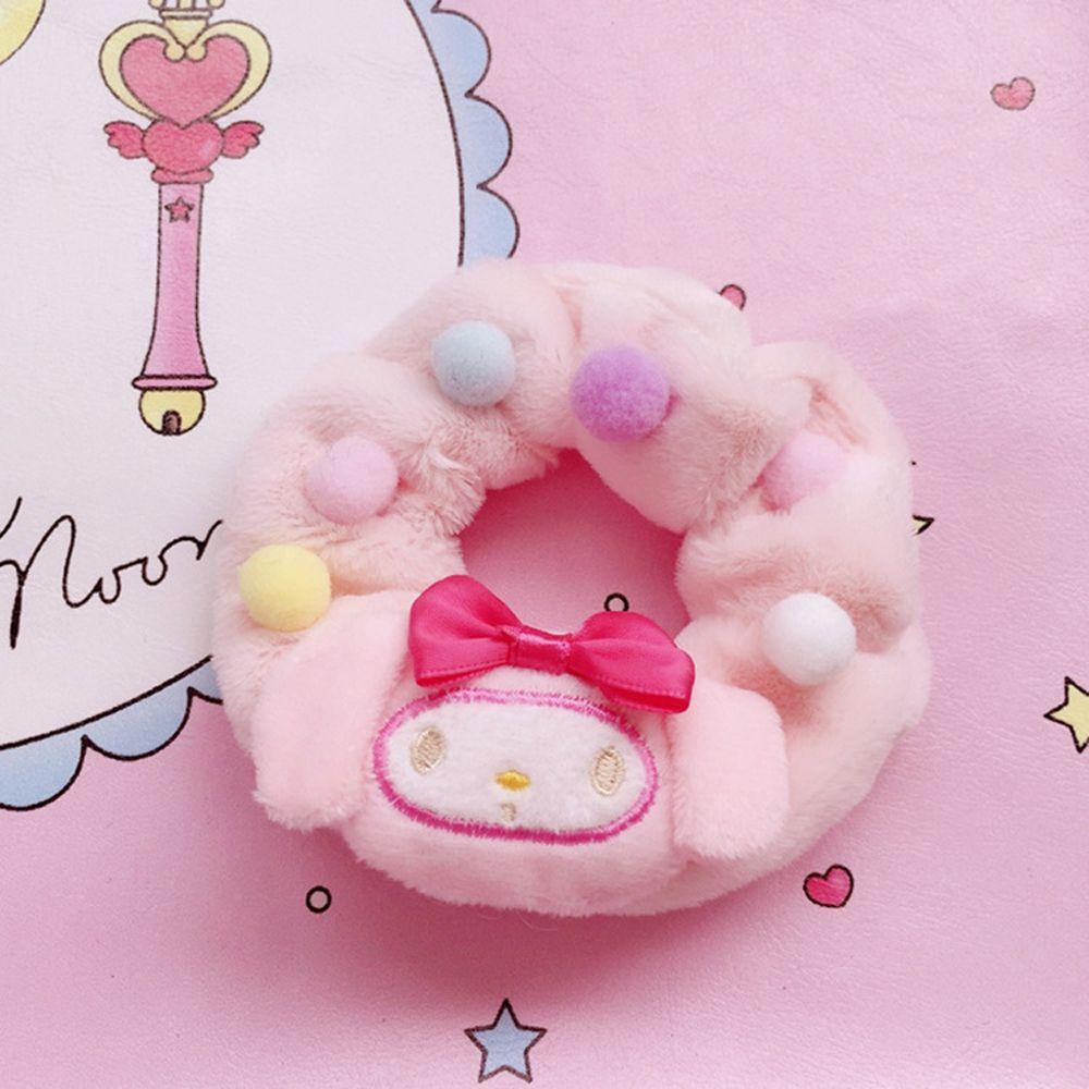 Dây Cột Tóc Co Giãn Họa Tiết Hoạt Hình Melody 15H Xinh Xắn Cho Nữ