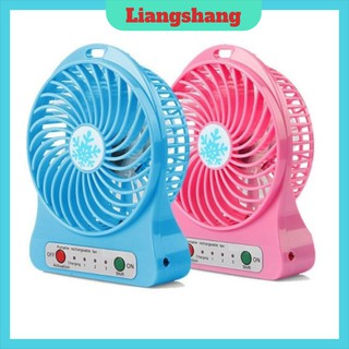 QUẠT MINI 3 TỐC ĐỘ SẠC CỔNG USB Giao Màu Ngẫu Nhiên