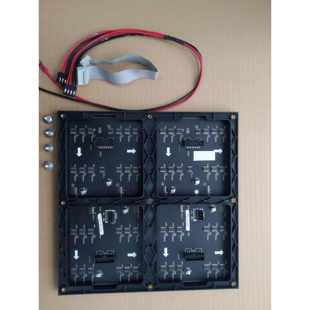 Module Led p4 full color trong nhà  Đầy đủ phụ kiện