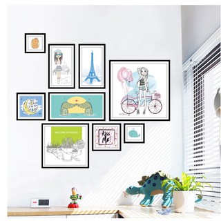 Decal dán tường mẫu khung ảnh treo tường
