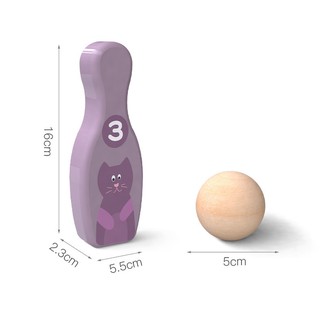 Bộ Bowling con vật Veesano VM134