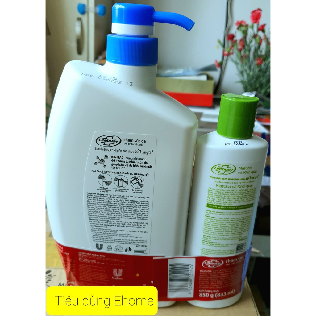 Sữa Tắm Lifebuoy Ion Bạc Chăm Sóc Da 850g | BigBuy360 - bigbuy360.vn