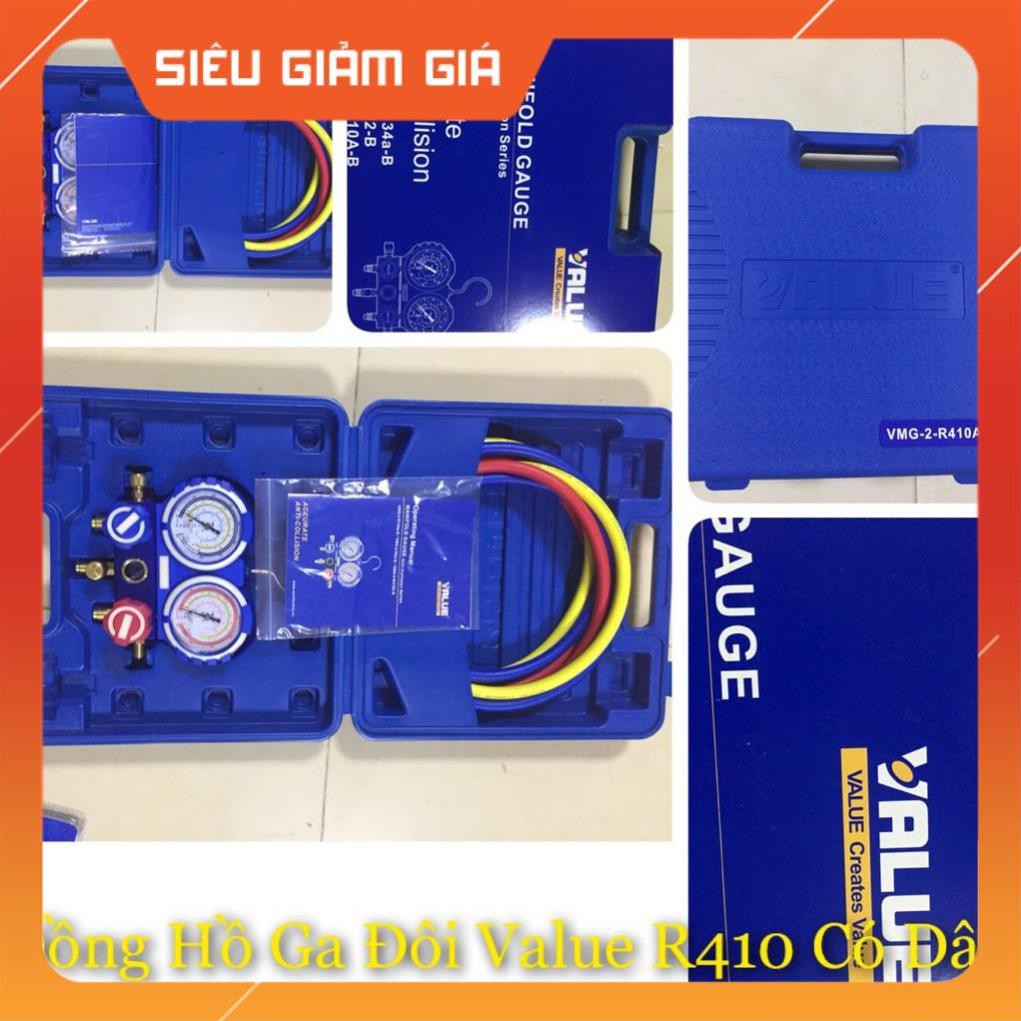 Đồng Hồ Gas Đôi VALUE Model VMG-2-R410A-B