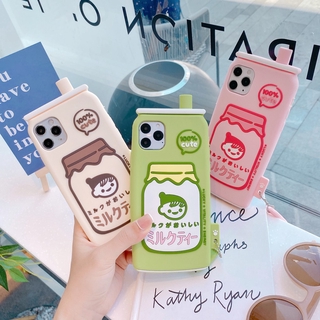 Ốp điện thoại silicon mềm in hình chai yakult dễ thương cho iphone 6 6s 7 8 plus x xr xs max 11 pro max
