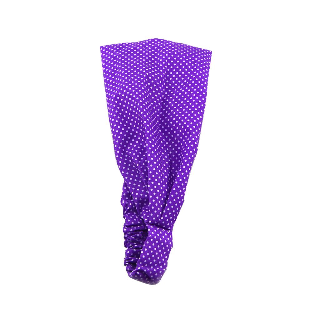 Khăn Turban Trùm Đầu Họa Tiết Chấm Bi Cho Bé Gái